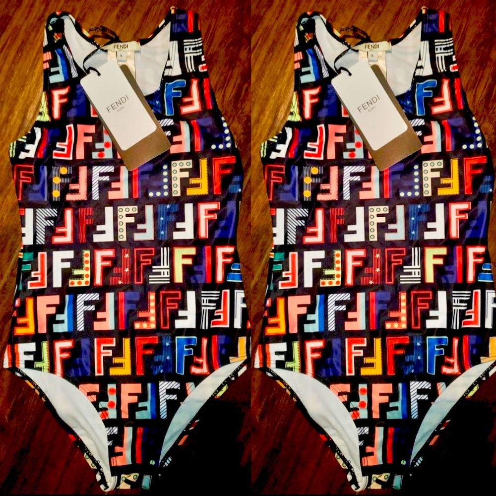 Girls Fendi Swimsuit